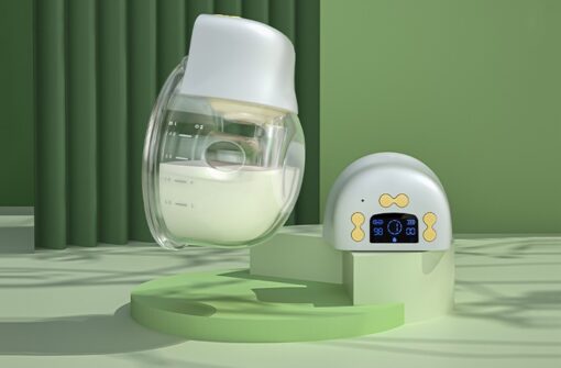 Tire-lait électrique portable intelligent avec du lait