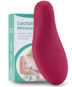 Appareil de massage booster de lait lactant post partum pour femme chauffage du sein par mulsion 4