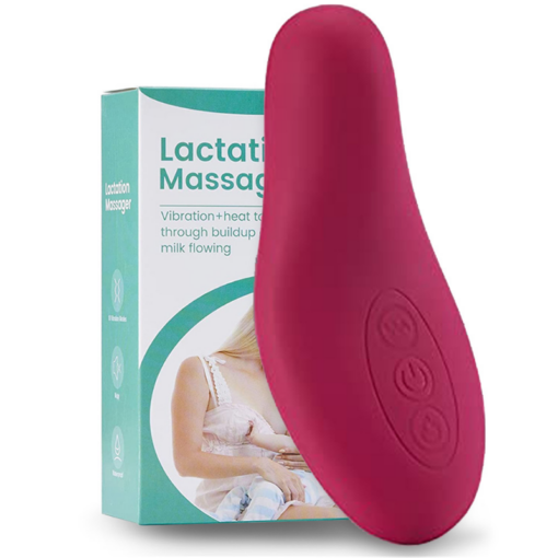 Appareil de massage booster de lait lactant post partum pour femme chauffage du sein par mulsion 4
